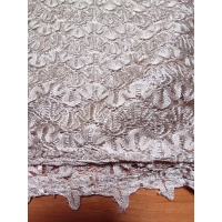 Delikatna elastyczna ZŁOTA koronka szydełkowa 0,5m